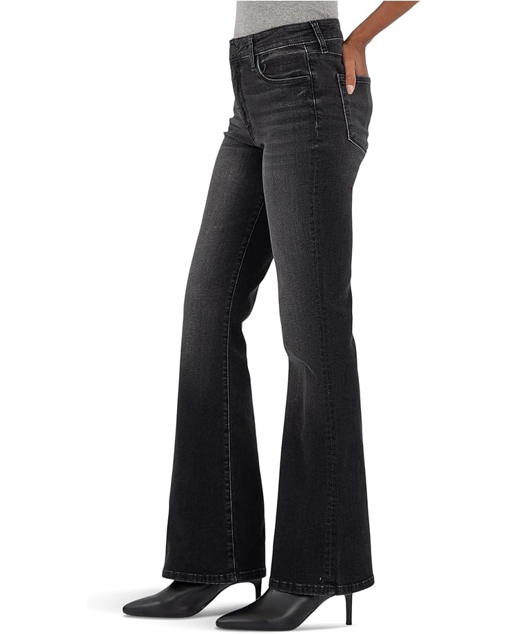 KUT from the Kloth Ana High-Rise Fab Ab Flare-Baby Dn All Over - #2 of 4