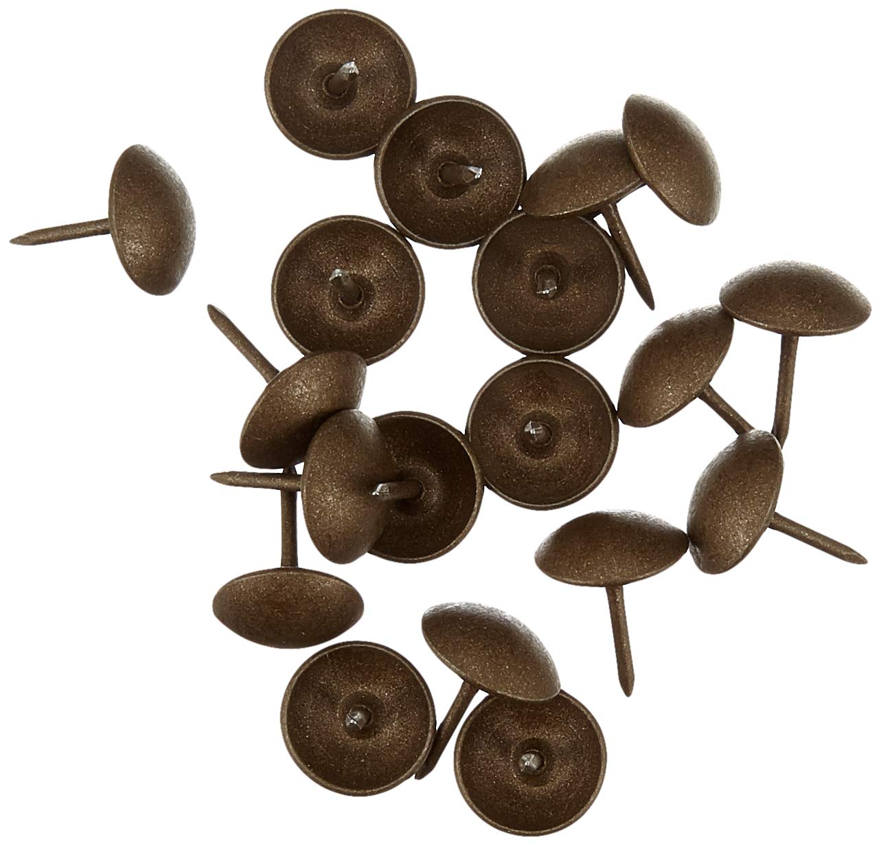 Tapeziernägel (1000) Perle Eisen 11 Mm BRONZE GEALTERT MITTEL