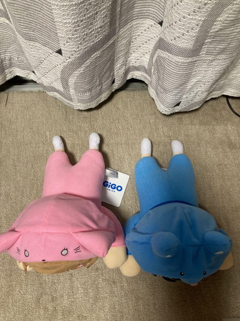 Amazon.co.jp: 2個セット ちろぴの まったりBIGぬいぐるみ GiGO