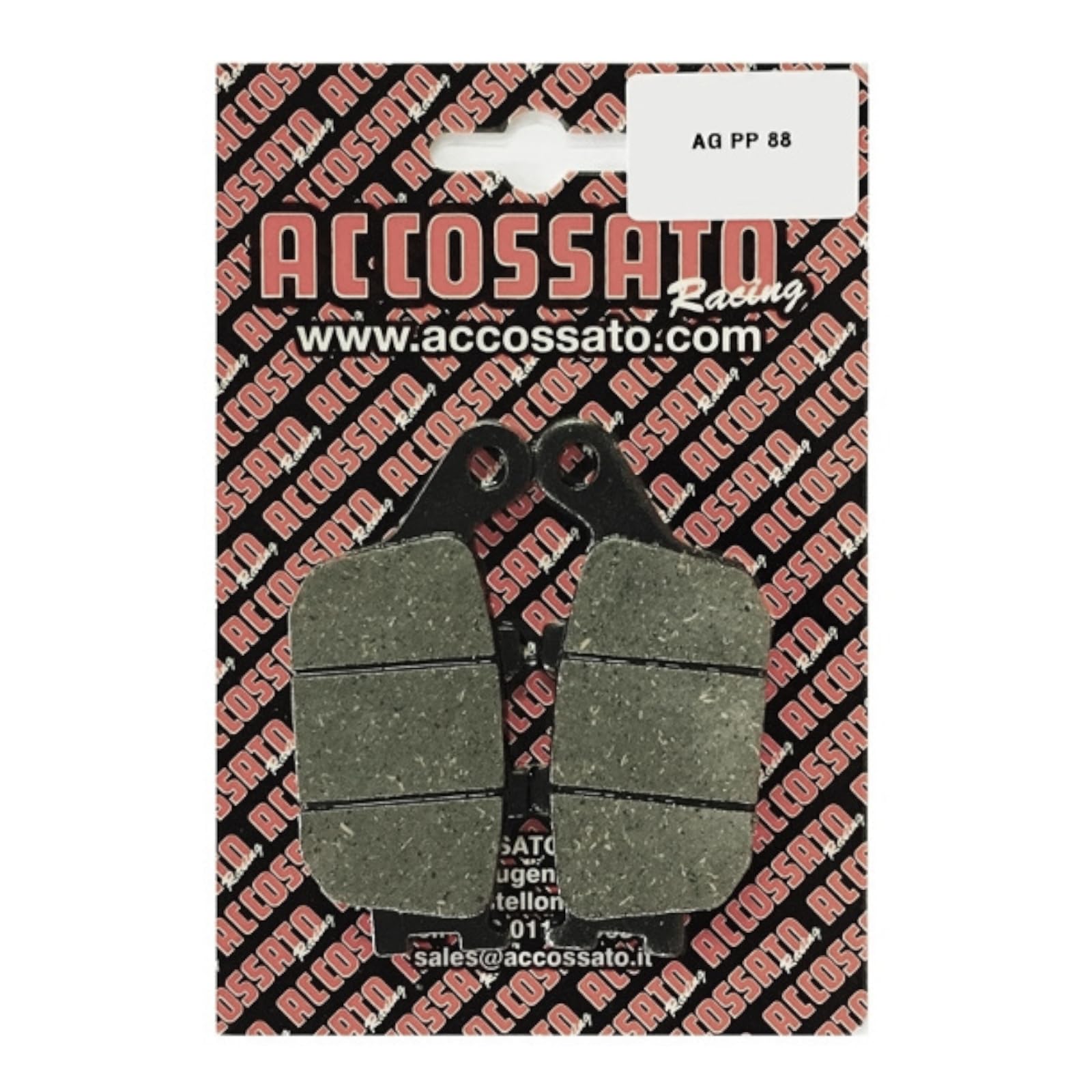 Pastiglie Freno Accossato Posteriori per YAMAHA MT-07 dal 2014 al 2024 (CC 700)