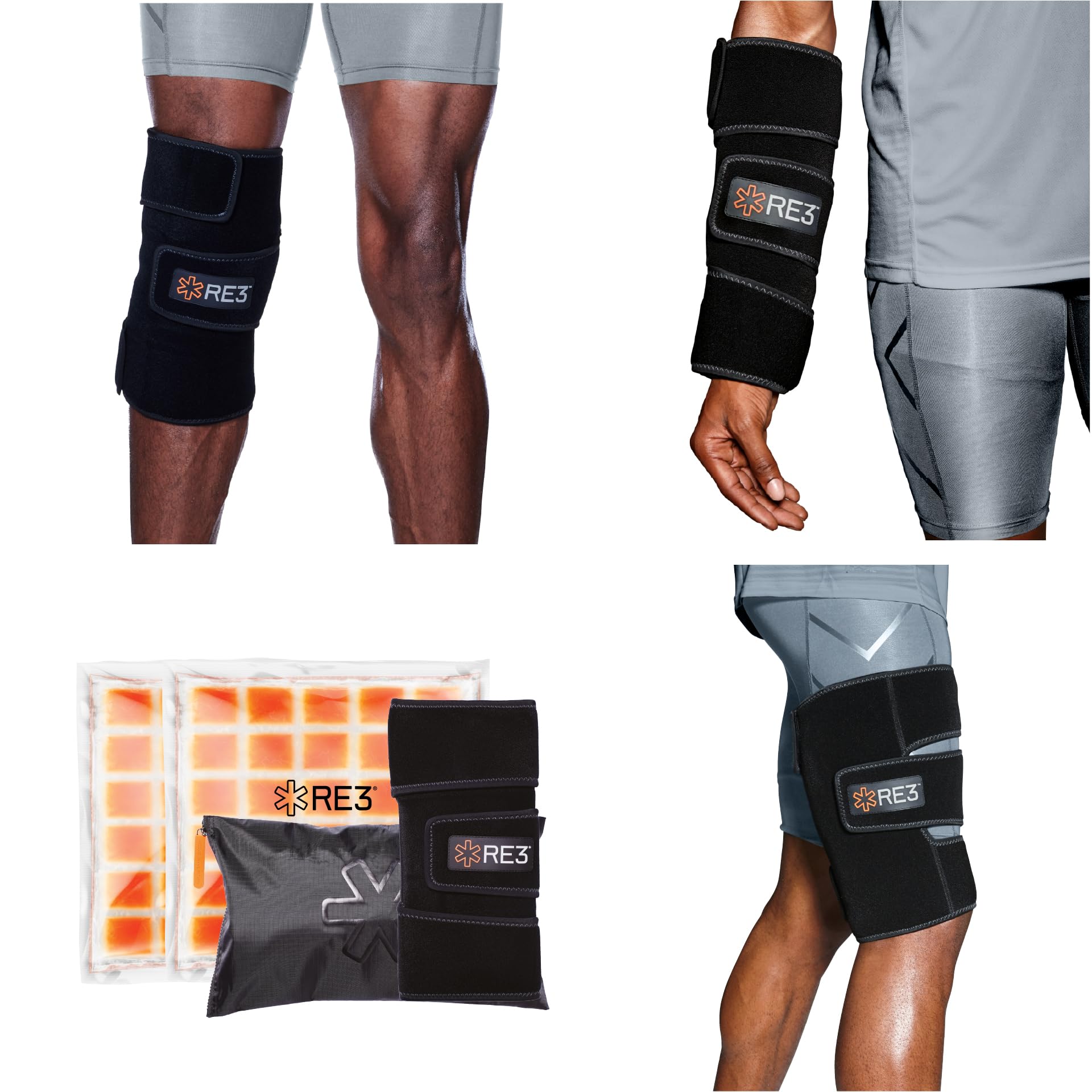 Amazon.com: RE3 Ice Compression Pack for Knee, Arm & Leg