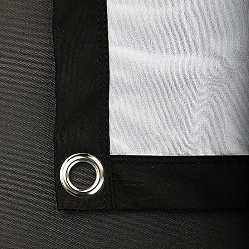 Miniatura 6 de Pantalla de proyección trasera holográfica de 100 pulgadas  Pantalla portátil plegable de doble cara antiarrugas para Halloween, Navidad, noches de