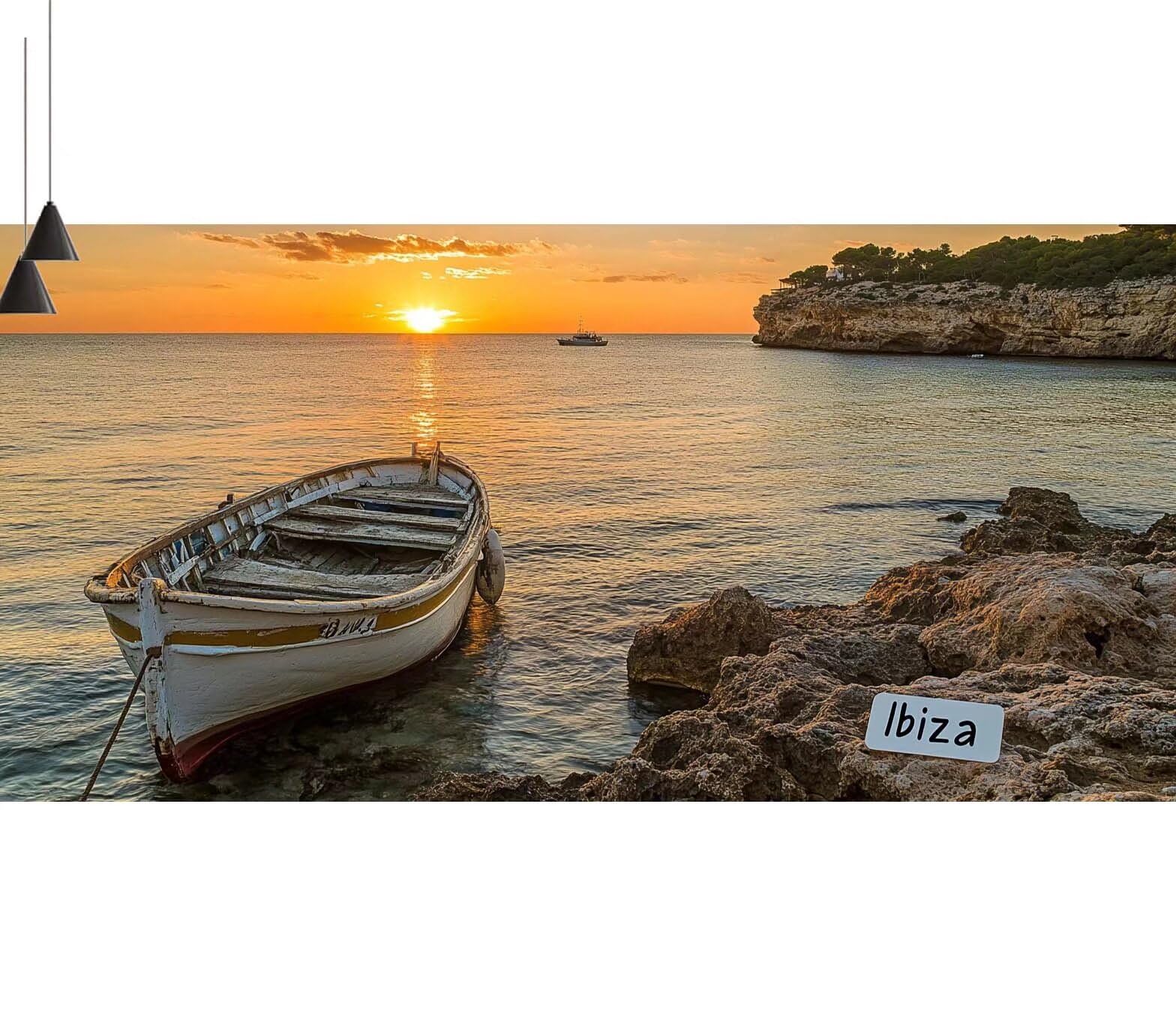 Dipingere con i Numeri per Adulti Bambini, Paint by Numbers con Pennelli Pittura a Pigmento Acrilico, Fai Da Te pittura di Numeri Kit Decora la casa Regalo (Senza Cornice)- Lago,Barca 90x260cm V-590
