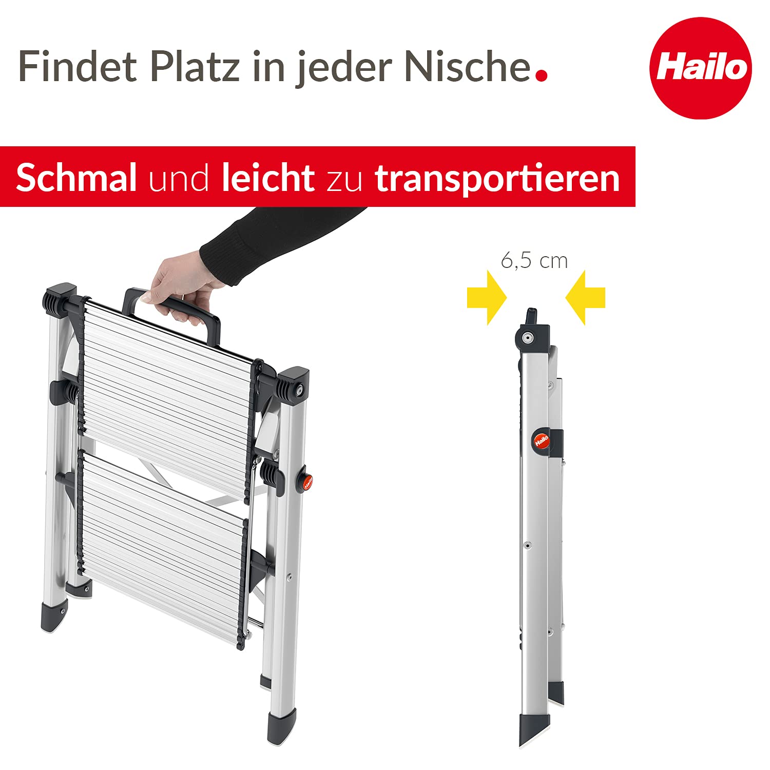 Amazon | ハイロ 脚立 2段 ミニコンフォート [並行輸入品] | Hailo 