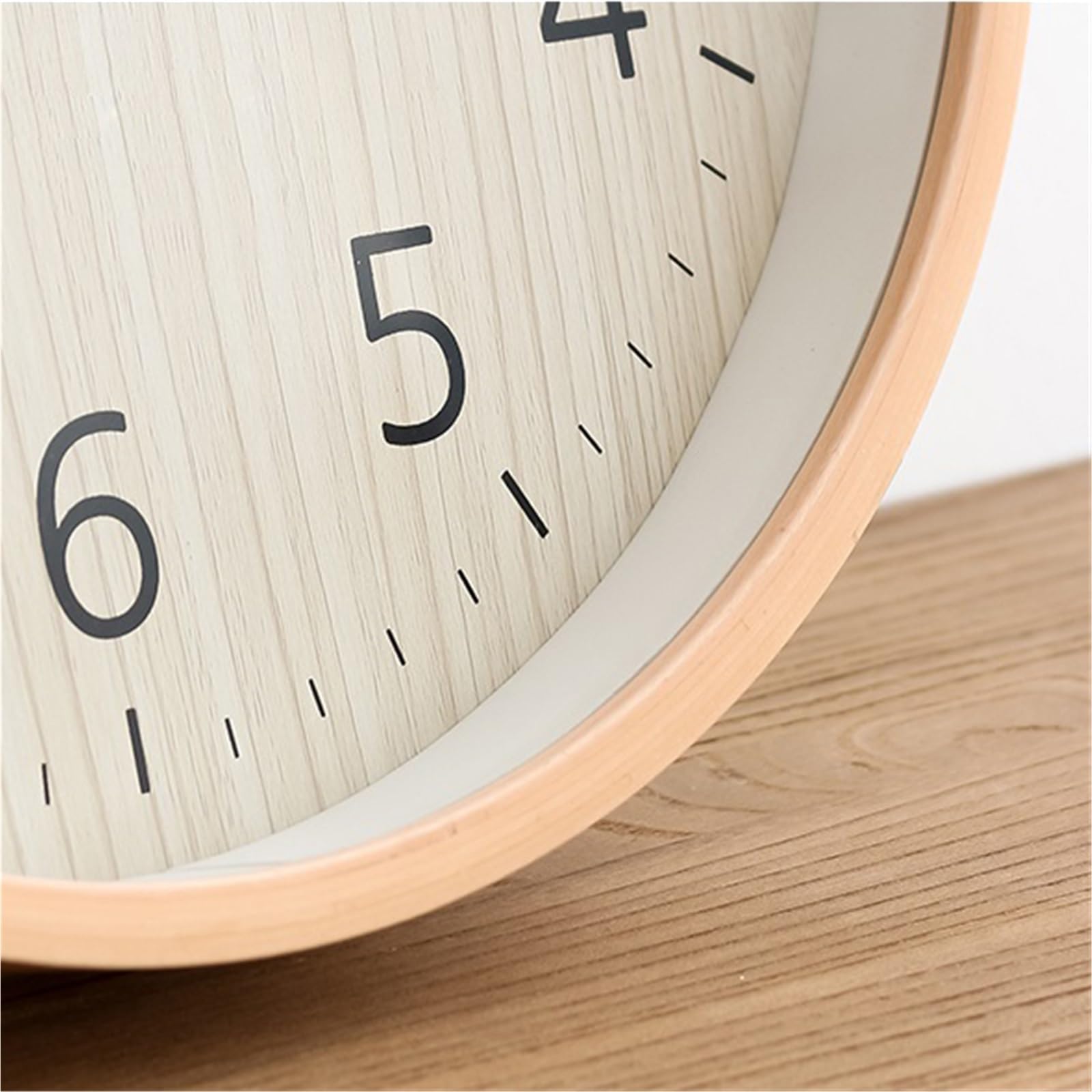 Cucina Orologio da parete rustico in legno, funzionamento silenzioso, alimentato a batteria, versatile arredamento for la casa Decorazioni per interni(12 inches)