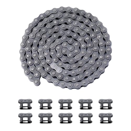 KAMIER #35 Cadena de rodillos de accionamiento de 140 eslabones para Baja Doodle Bug Racer Blitz DB30 Coleman CT100U CC100X RT100 98cc 100cc 2.8hp disponible en Yaxa Colombia