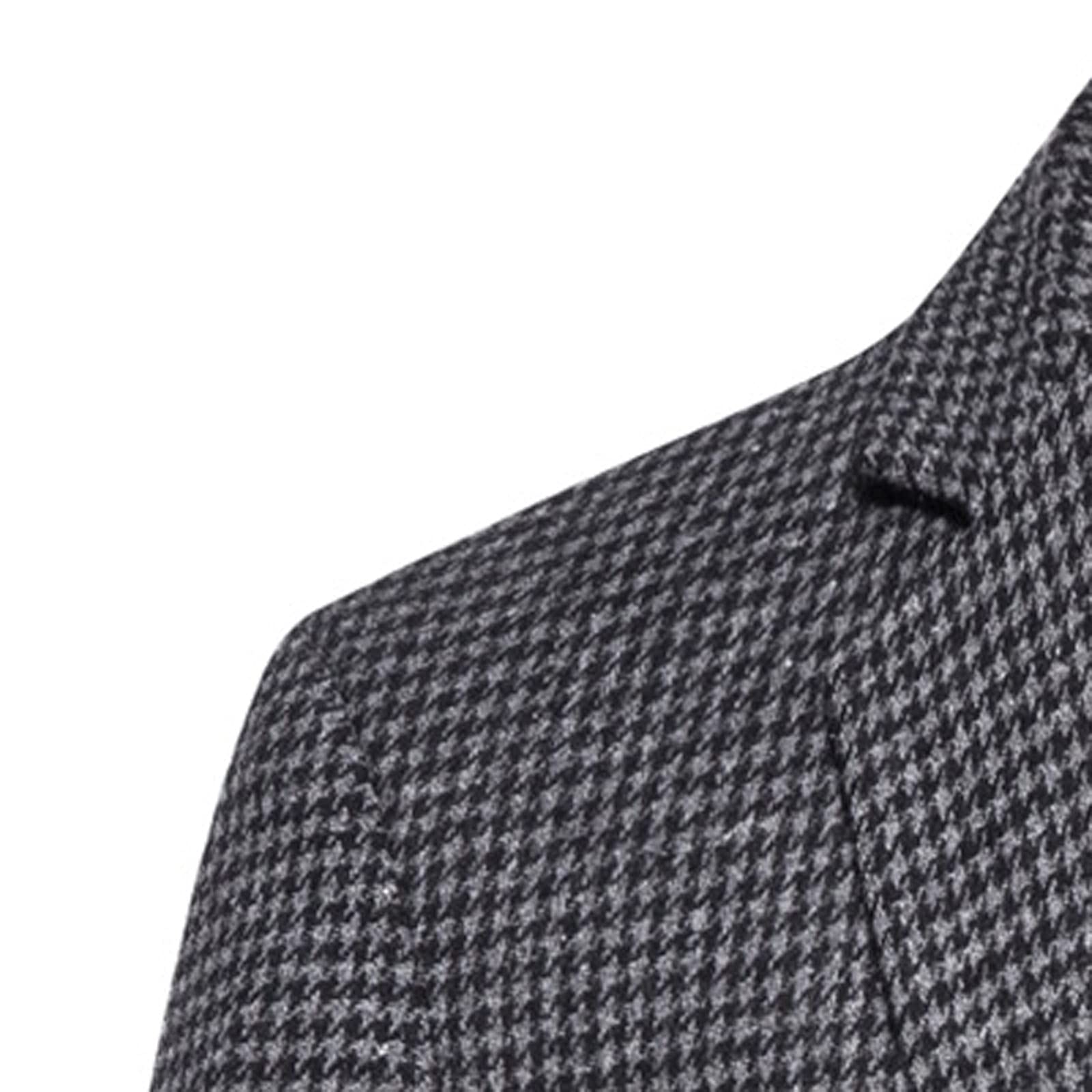 Veste Noire Homme Costume de luxe imprimé pour hommes blouse blouse bouton revers Slim fit chemise élégante veste Party manteau formel avec poche Veste Imperméable Homme Sport