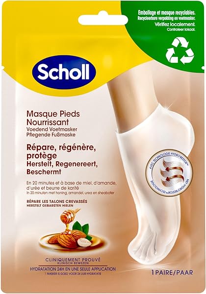Scholl Maschera Piedi alla Mandorla e al Miele