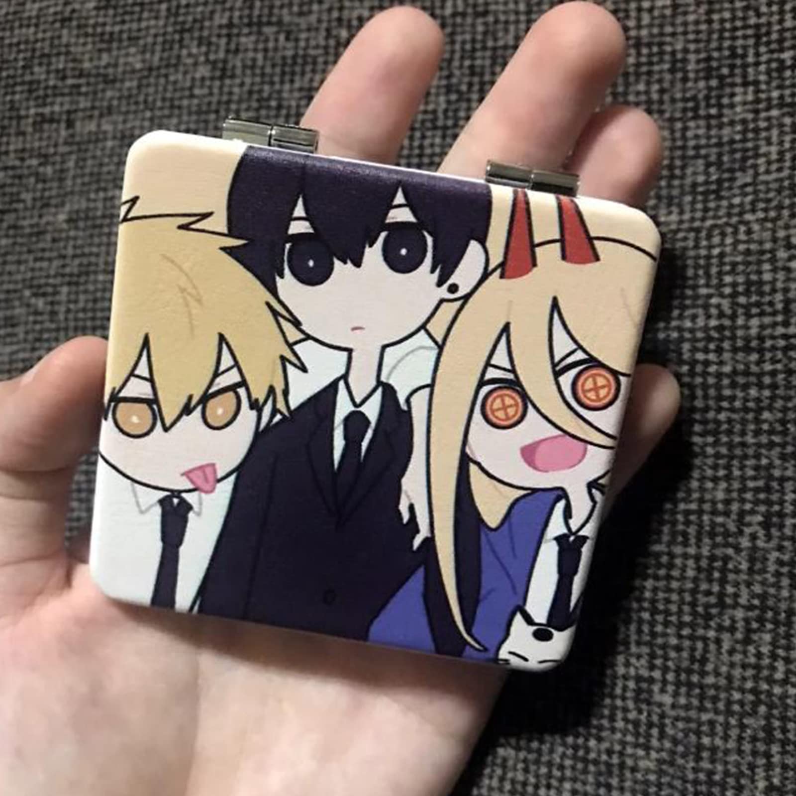 Amazon.co.jp: PANHUI チェンソーマン 携帯ミラー ミラー チェンソー