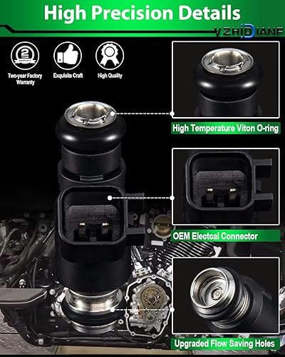 Miniatura 3 de 27709-06A para inyectores de combustible Harley Davidson para Blackline, Breakout, Cross Bones, Deluxe, Dyna Fat Bob, Dyna Low Rider, Dyna Street