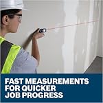Bosch Blaze Pro Glm165-40 165Ft Laser Distance Measure with Color Backlit Display
