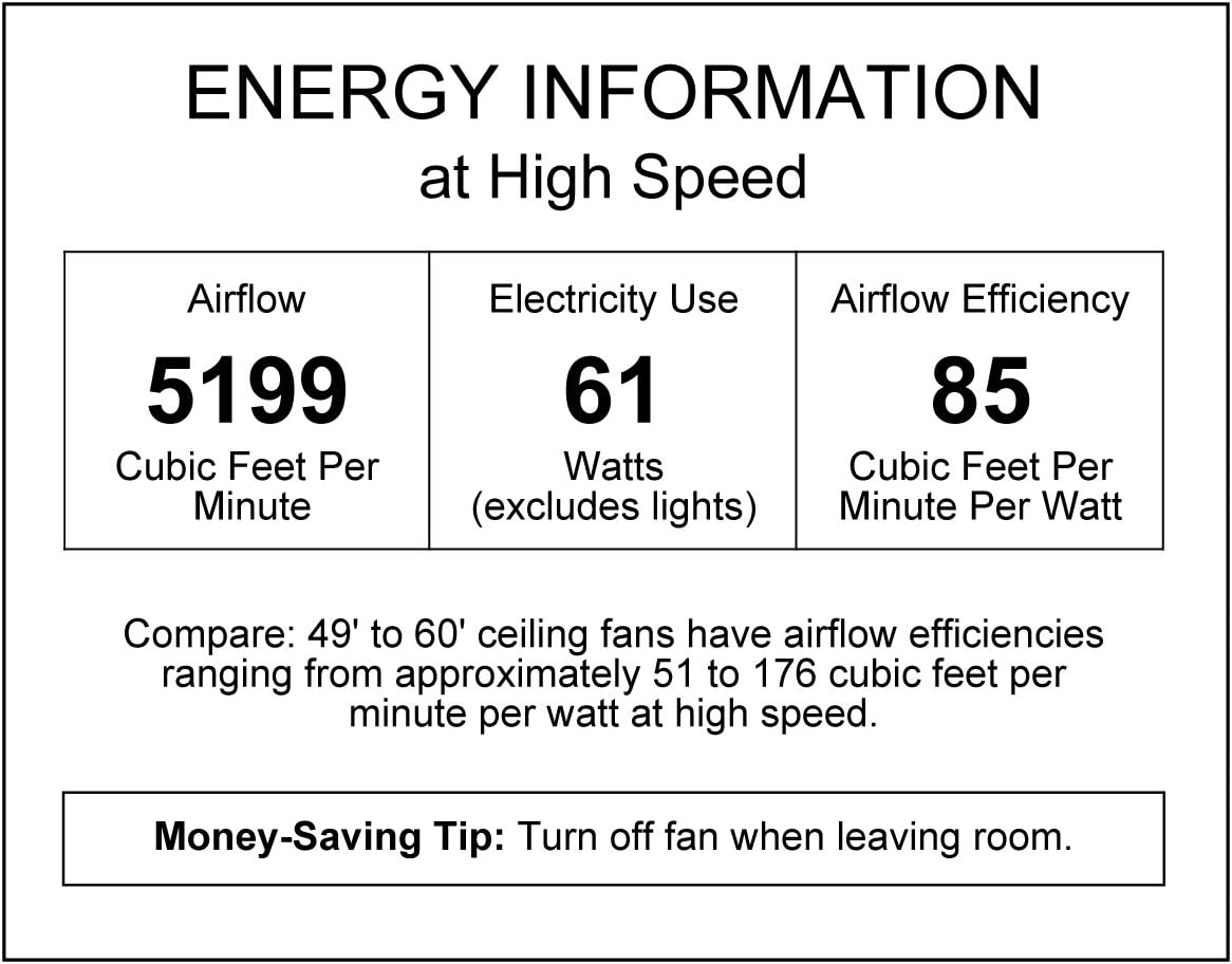 Black Friday 🔥 Westinghouse Lighting 78136 7813665 Comet One-Light 52-Inch Five-Blade Ceiling Fan, Brushed Pewter with an Opal Globe