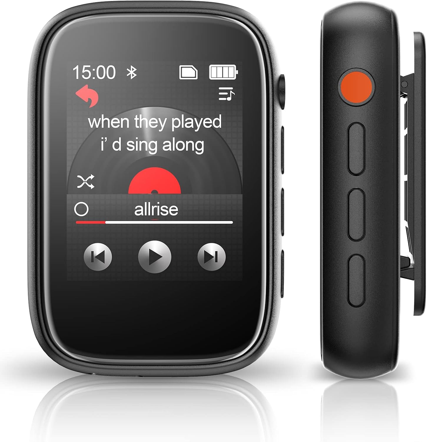 32GB Mp3 Player with Clip,Portable Mp3 Mp4 Music Player with Bluetooth 5.0 Good for