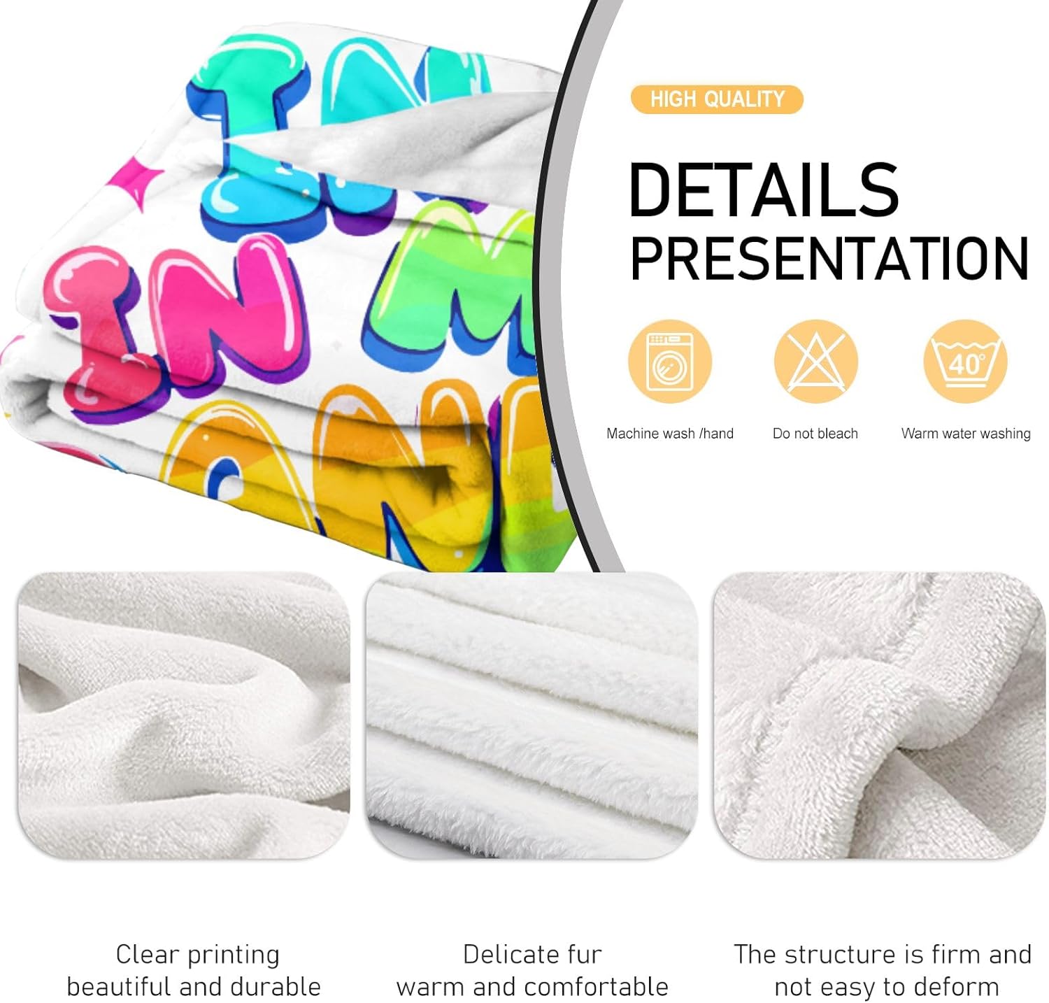 in My Dandyes ERAS Fall Throw Blanket Gifts for Couch Thick Warm Bedding