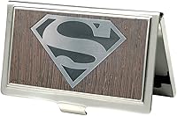 Vista 21 de Buckle-Down Tarjetero BATMAN ARKHAM ASYLUM Joker Pose Plata Cepillada - Pequeño