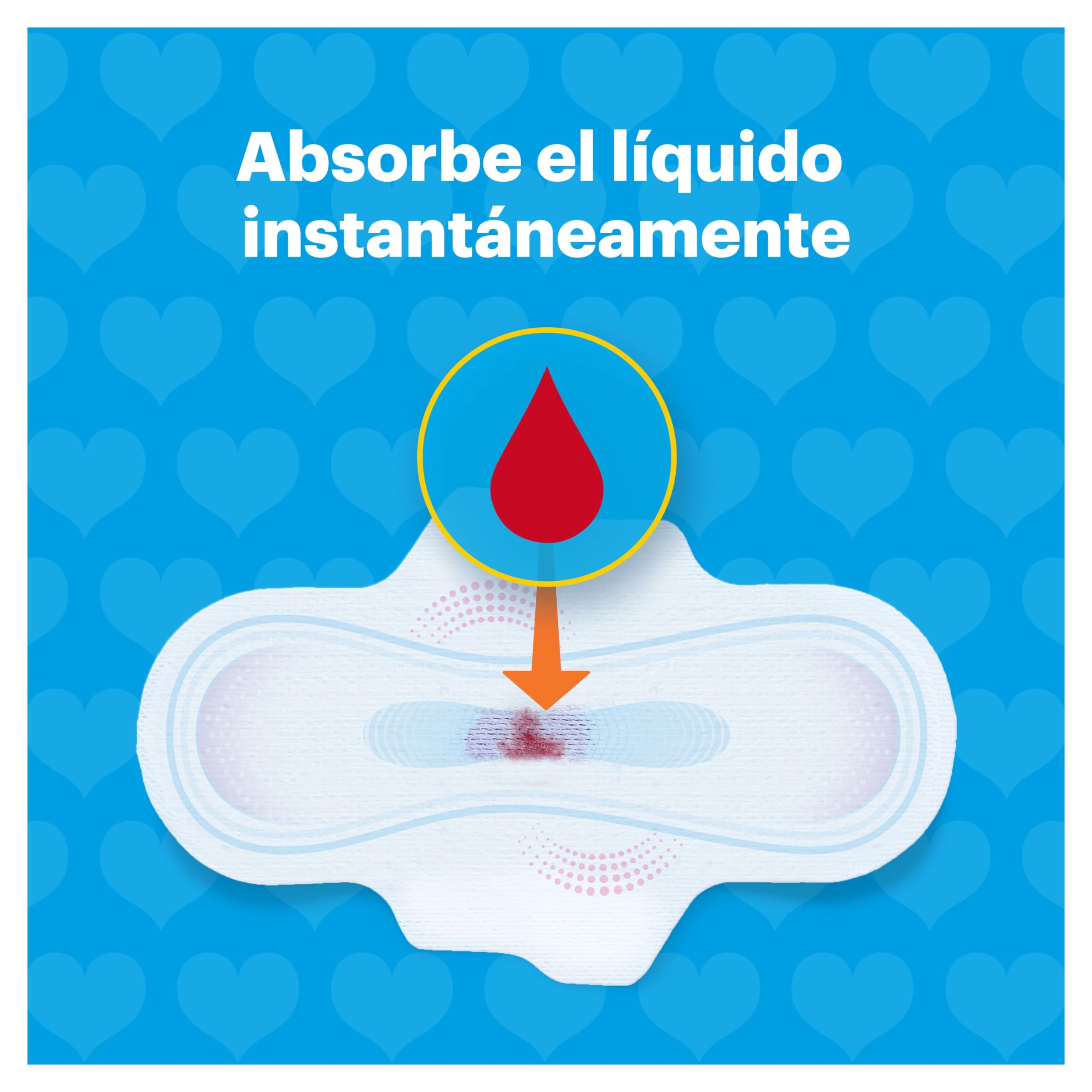 Evax Cottonlike Super Compresas Con Alas, Pack de 24, Protección Durante El Día, Absorben Flujo Repentino, Eliminan Malos Olores, Capa Superior Extrasuave, 100% Limpia y 0% Olor — view 4