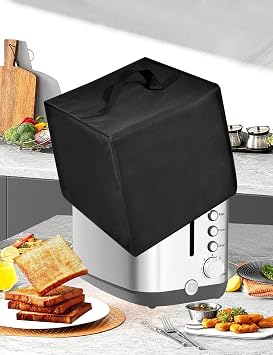 Bread Maker Cover Dough Mixer Lid Waterproof Breathable Bread Machine Cover for Neretva 20-IN-1 Bread Maker Machines/for Dual Heater 2LB Bread Machine/Dough Mixer (Black)