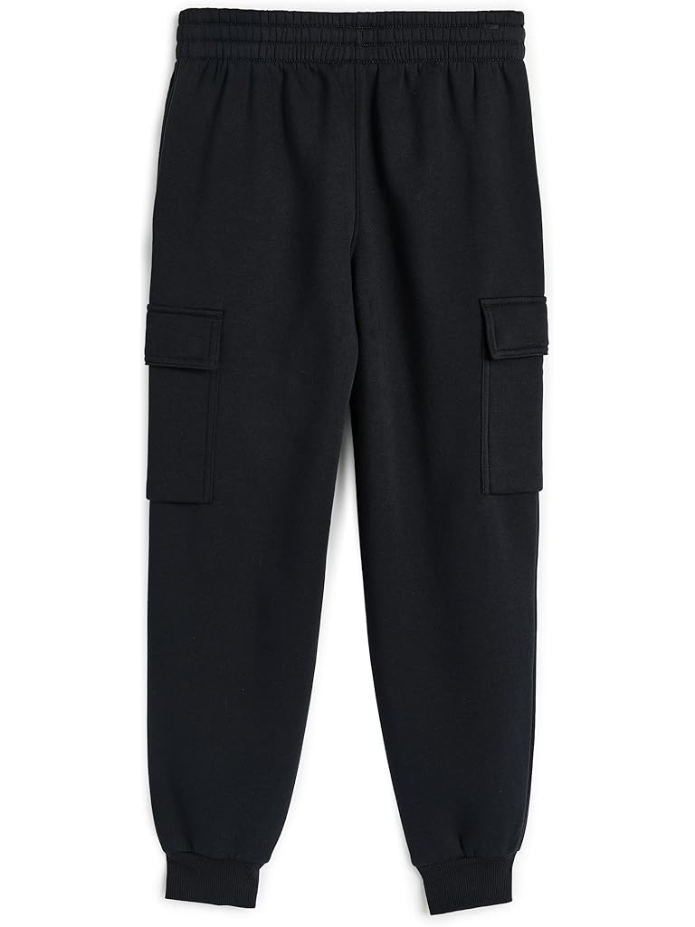 Black Nike NSW Club Fleece LBR Cargo Pants (Little Kids/Big Kids)