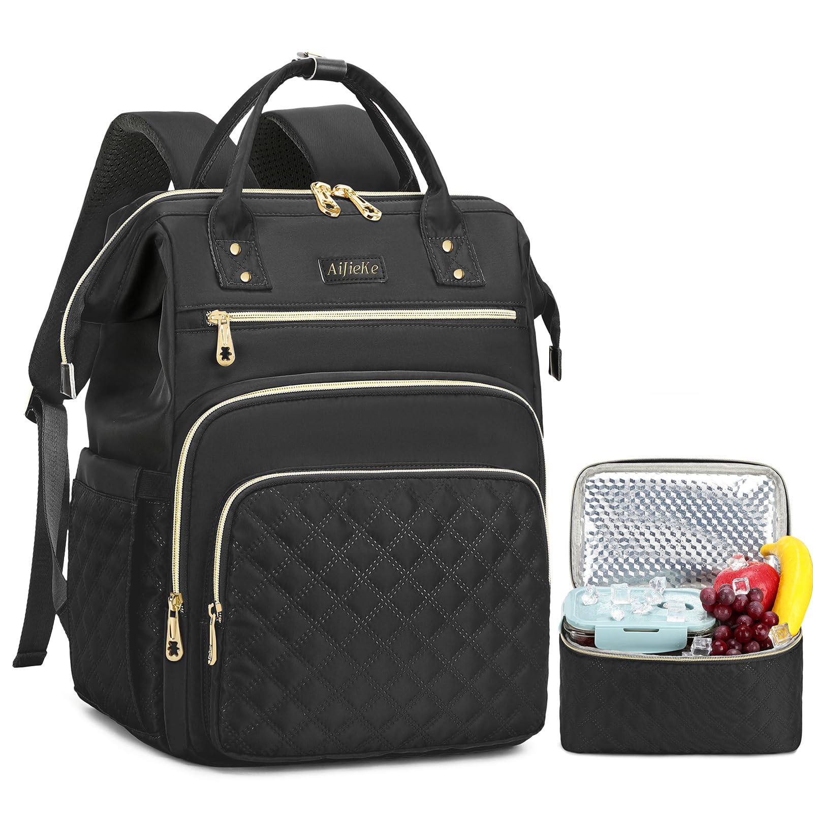 AIJIEKE Lunch Backpack for Women