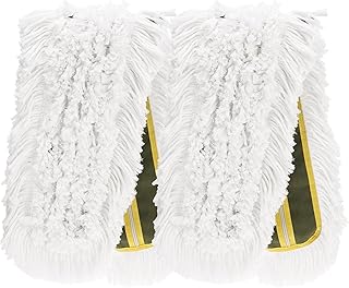 36-Inch Commercial Dust Mop Replacement Pads (2 Pack): Heavy-Duty Oxford Cloth for Wide Floor Areas