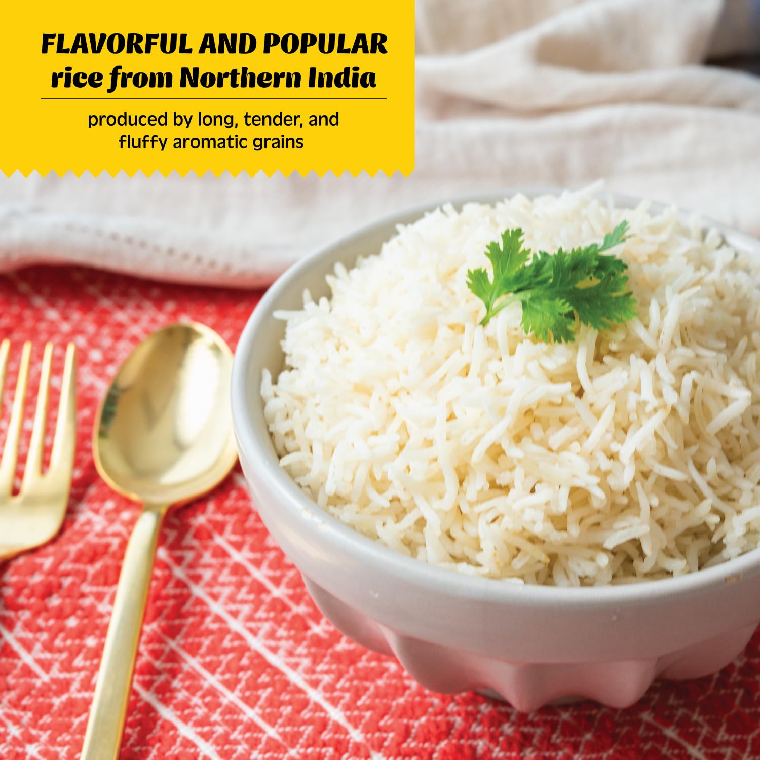 Authentic Ultra Long Sella Parboiled Basmati Rice by Khazana in 10 lb Bag - Aromatic and Flavorful Indian Grain - Non-GMO, Gluten Free, Kosher, Cholesterol Free