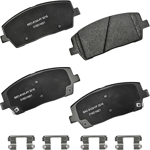 Miniatura 143 de Pastillas de freno delanteras cerámicas Bendix Premium SBC11 para modelos seleccionados Dodge Dart, Ford Fairlane, Falcon, Sedan Delivery, Mustang