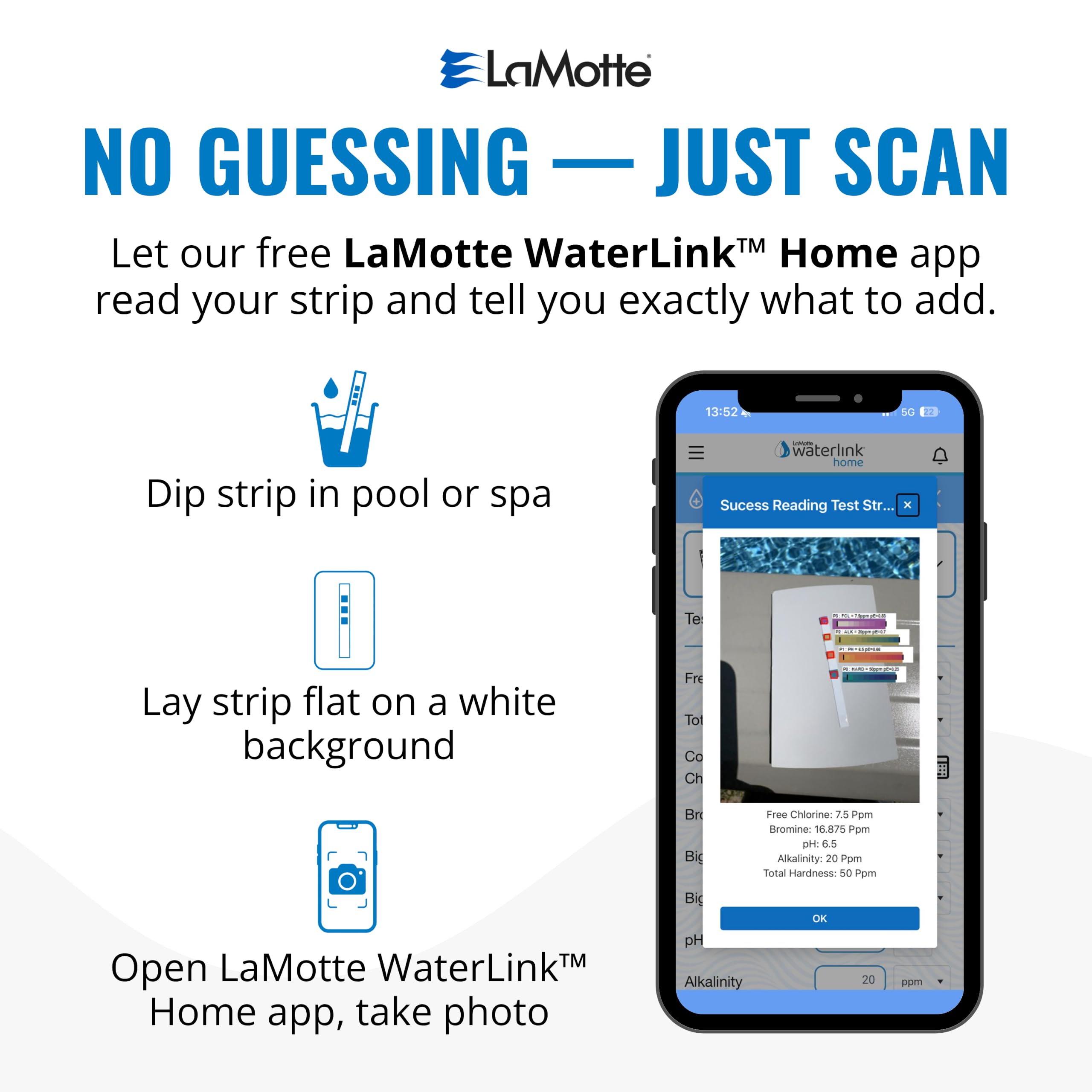 Insta-Test 4 50 Strips by LaMotte