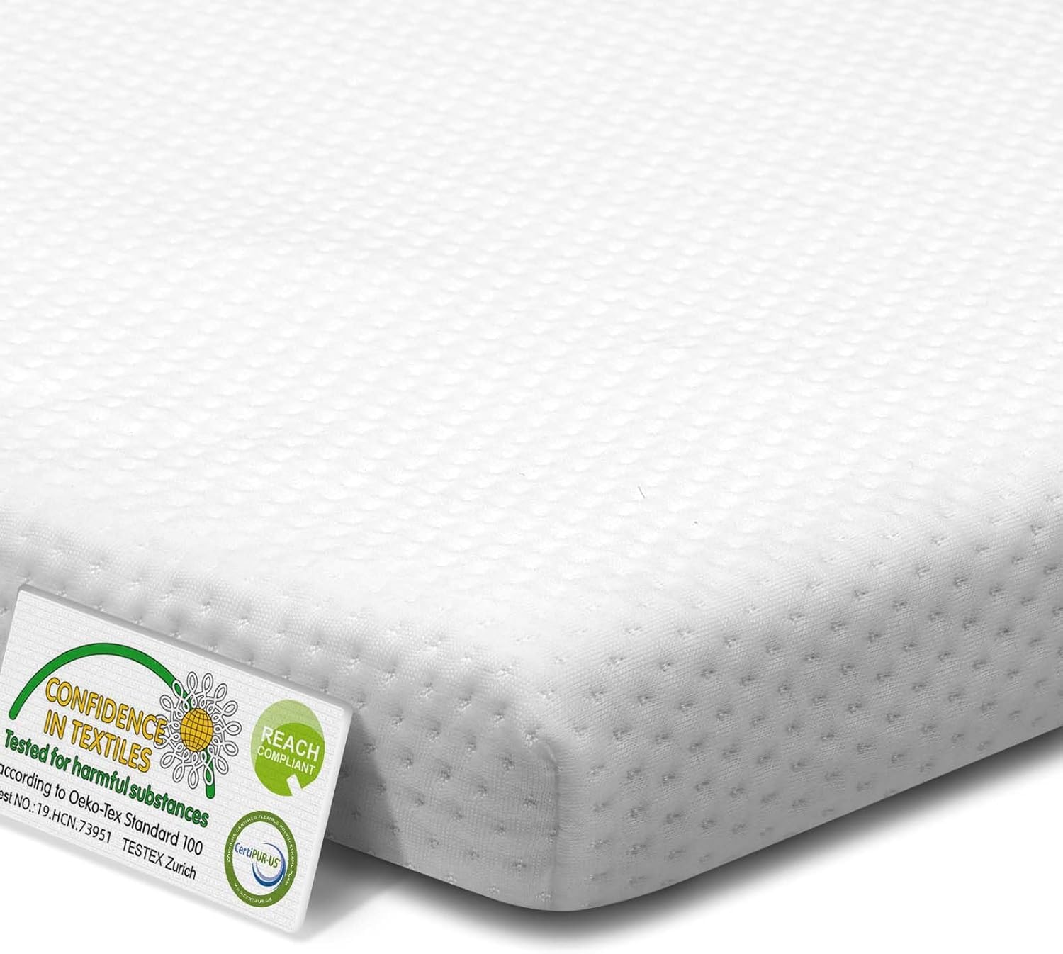 MENDALE Topper 180x200cm Gel Matras Topper H2&H3 6cm Hoog Koudschuim Matrastopper van Comfortabel Gelschuim, Afneembare Hoes, Oeko-TEX®, Certipur -US, REACH Gecertificeerd (180x200x6 MENDALE Topper 180x200cm Gel Matras Topper H2&H3 6cm Hoog Koudschuim Matrastopper van Comfortabel Gelschuim, Afneembare Hoes, Oeko-TEX®, Certipur -US, REACH Gecertificeerd (180x200x6