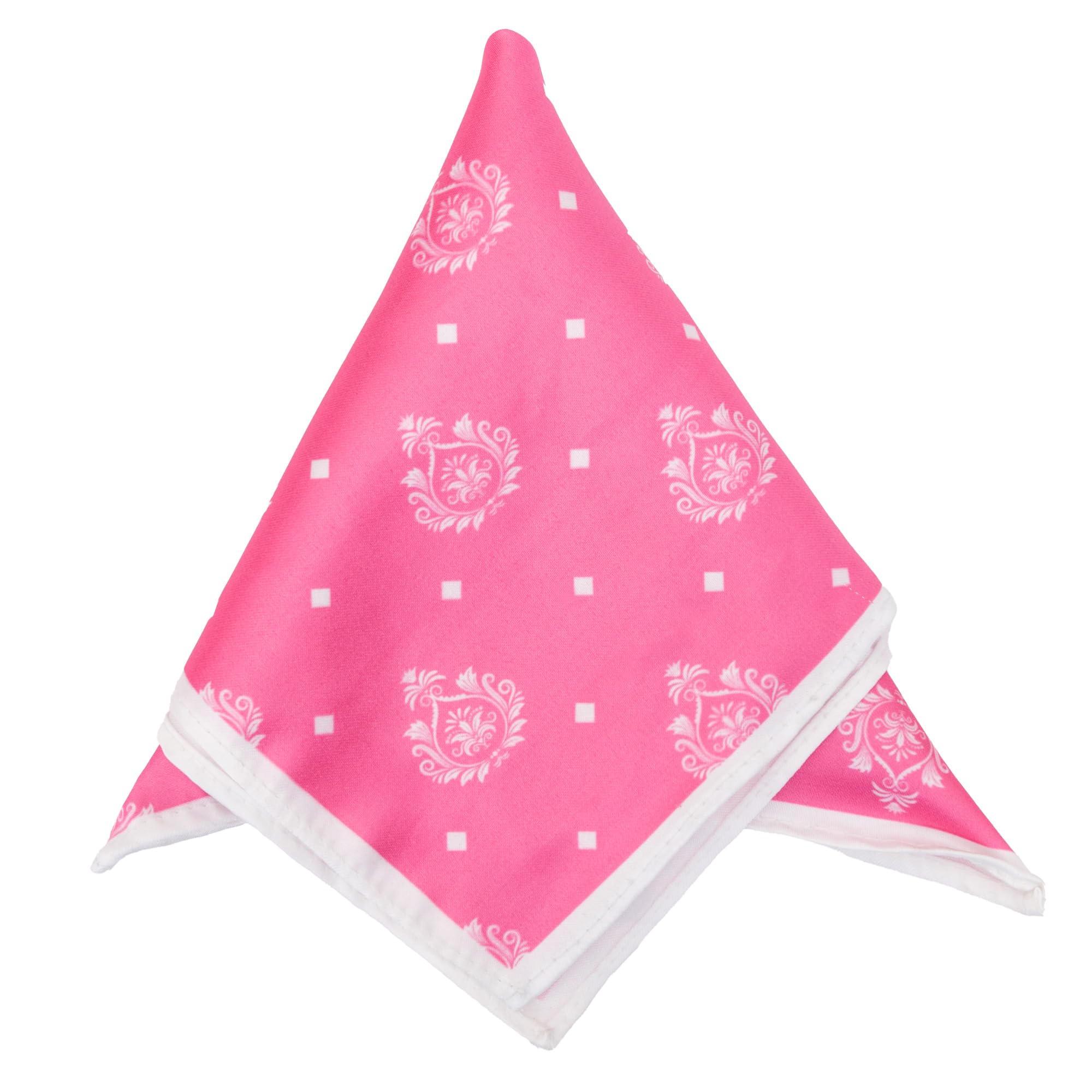 to the nines Men's Pink Plaid Pocket Square-picture-14