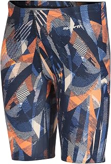 Boys' Swim Jammers - Youth Competitive Printed Pattern Swim Racing Swimming Shorts Swimsuit Trunks Chlorine Resistant