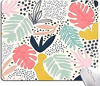 Vista 12 de Alfombrilla de ratón, alfombrilla de ratón abstracta moderna, alfombrilla de ratón impermeable cuadrada Boho, alfombrilla de ratón antideslizante