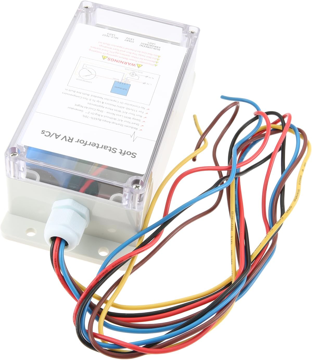 Mtsooning RV Air Conditioner Soft Start Kit - Effortlessly Start A/C & Appliances on Small Generator Power for Campers, Vans, Trailers & Motorhomes