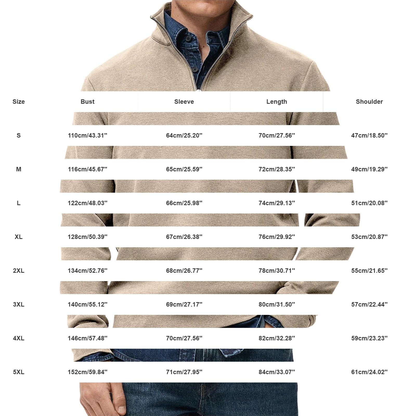 Jersey de punto para hombre, con media cremallera, cuello alto, cremallera de 1/4, para golf, ajuste delgado, suéter de invierno, cálido, de manga larga, cuello alto, suave, regular inteligente