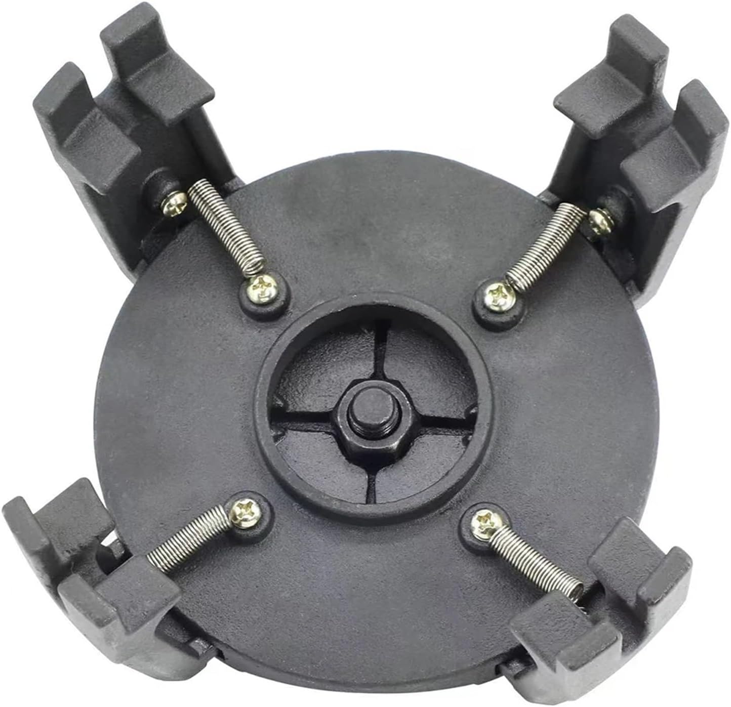 Heavy-Duty 4-Jaw Automotive Fuel Tank Cap Removal Tool Universal Adjustable Fuel Tank Pump Disassembly Tool