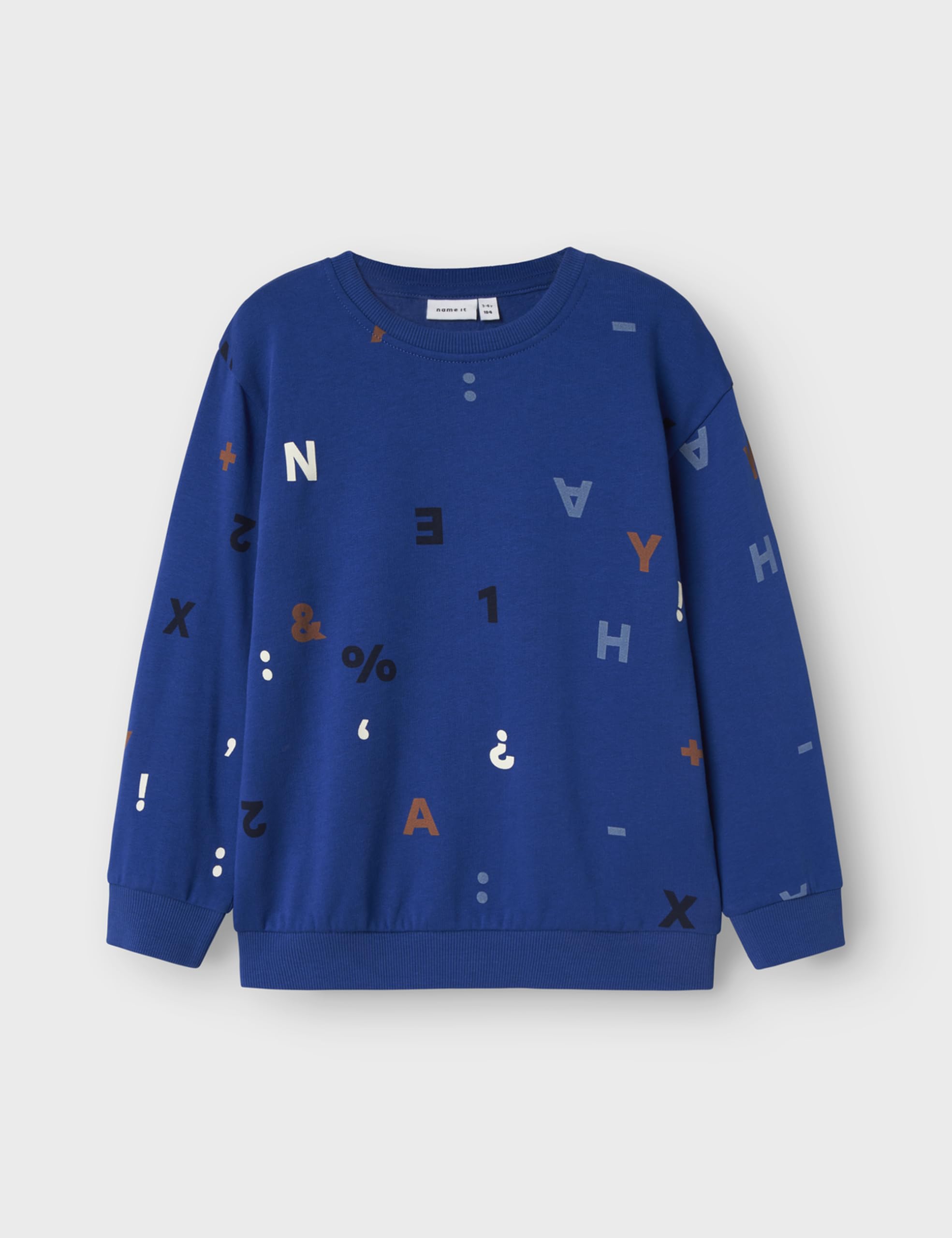 NAME IT Jungen Nmmorling Ls Nreg Sweat Bru Bf