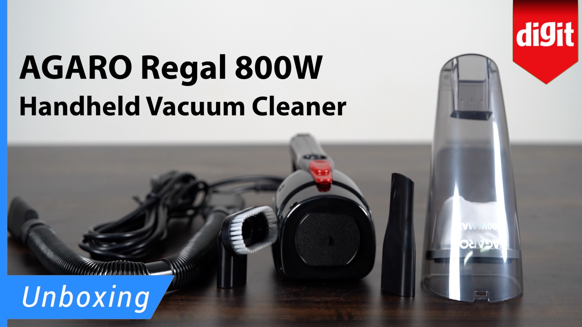 AGARO Regal 800W Handheld Vacuum Cleaner Unboxing