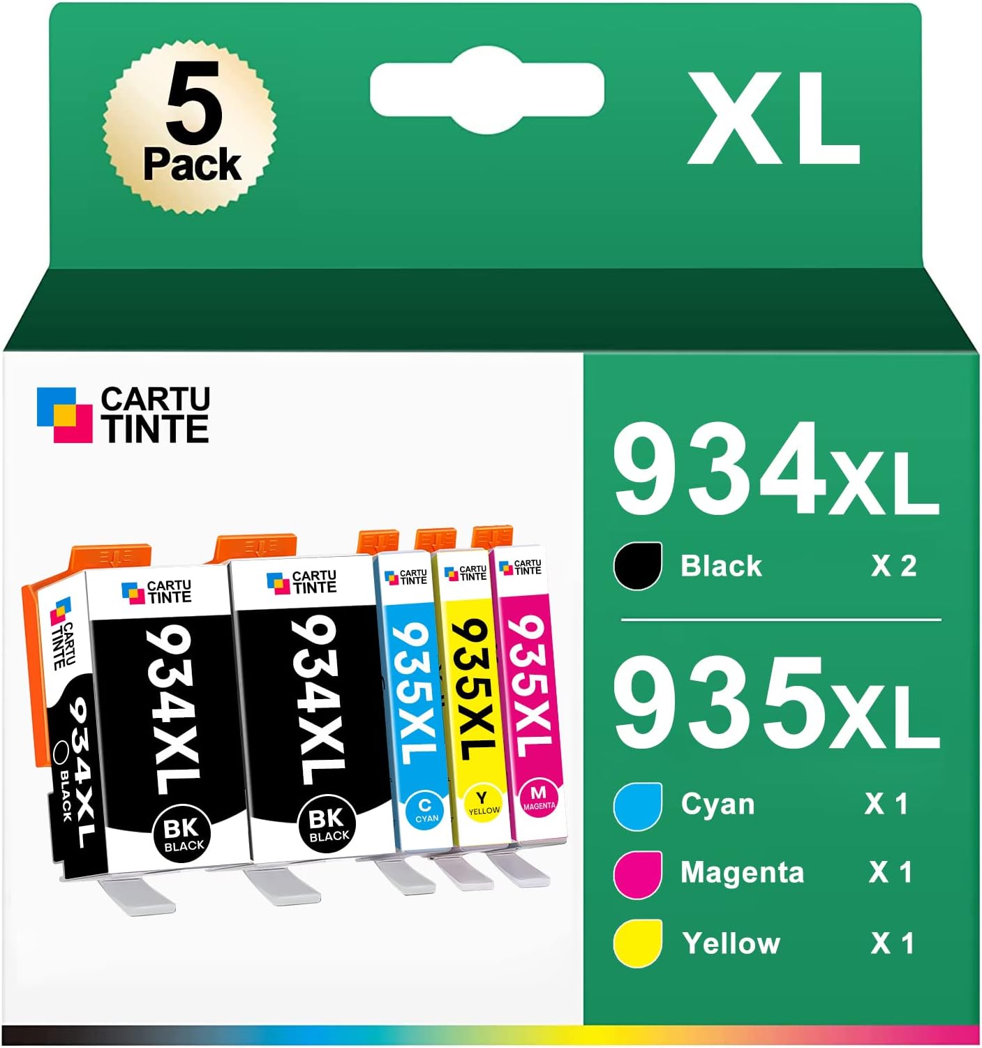 OK-INK 10 Cartouche d'encre Remplacer pour HP 950 951 950XL 951XL