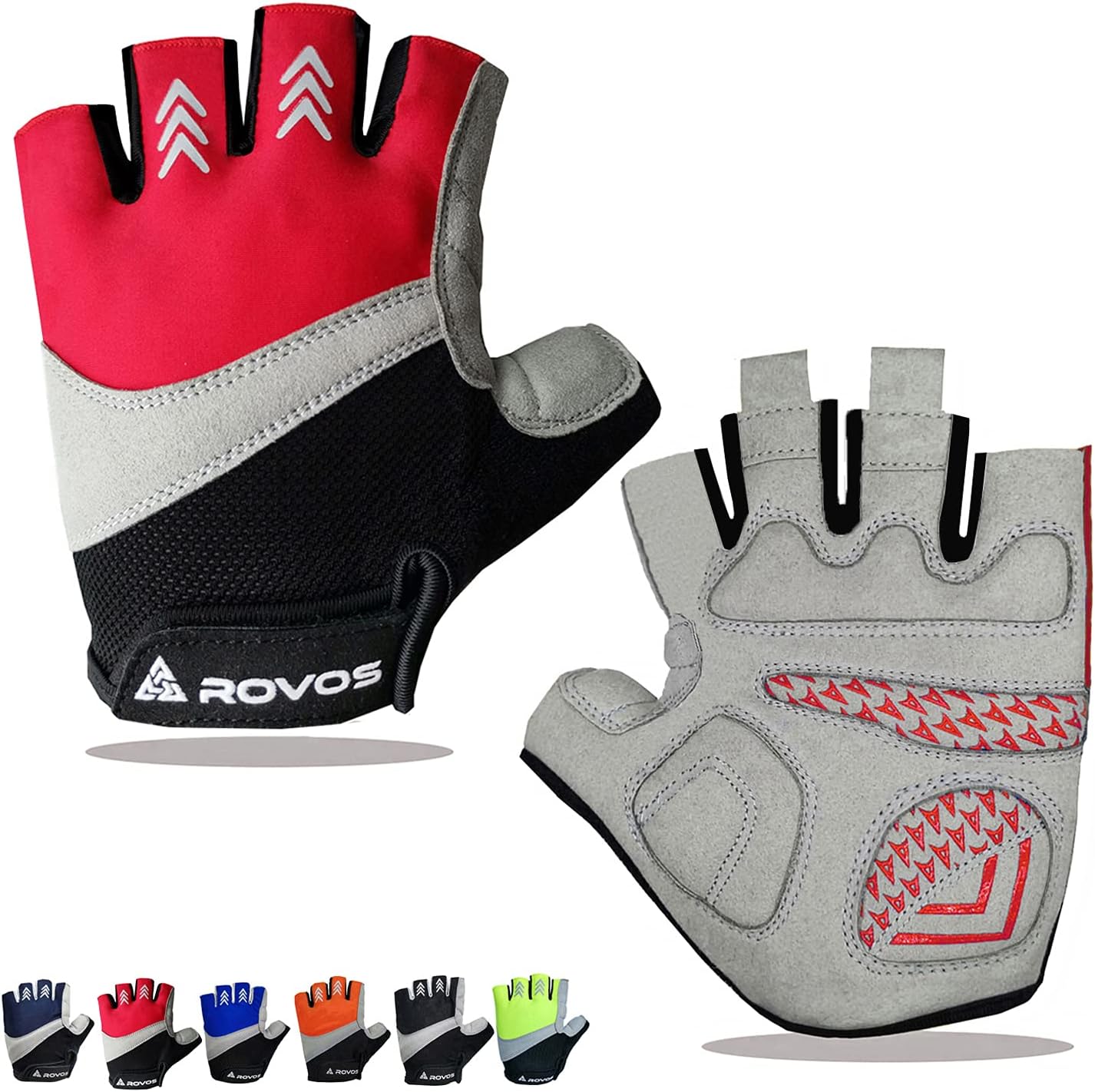 Bike Gloves Men & Women Cycling Gloves Bicycle Gloves 5mm Absorbing Padded Half Finger Breathable Mountain Bike MTB Road Biking Gloves Bike Gloves Men & Women Cycling Gloves Bicycle Gloves 5mm Absorbing Padded Half Finger Breathable Mountain Bike MTB Road Biking Gloves