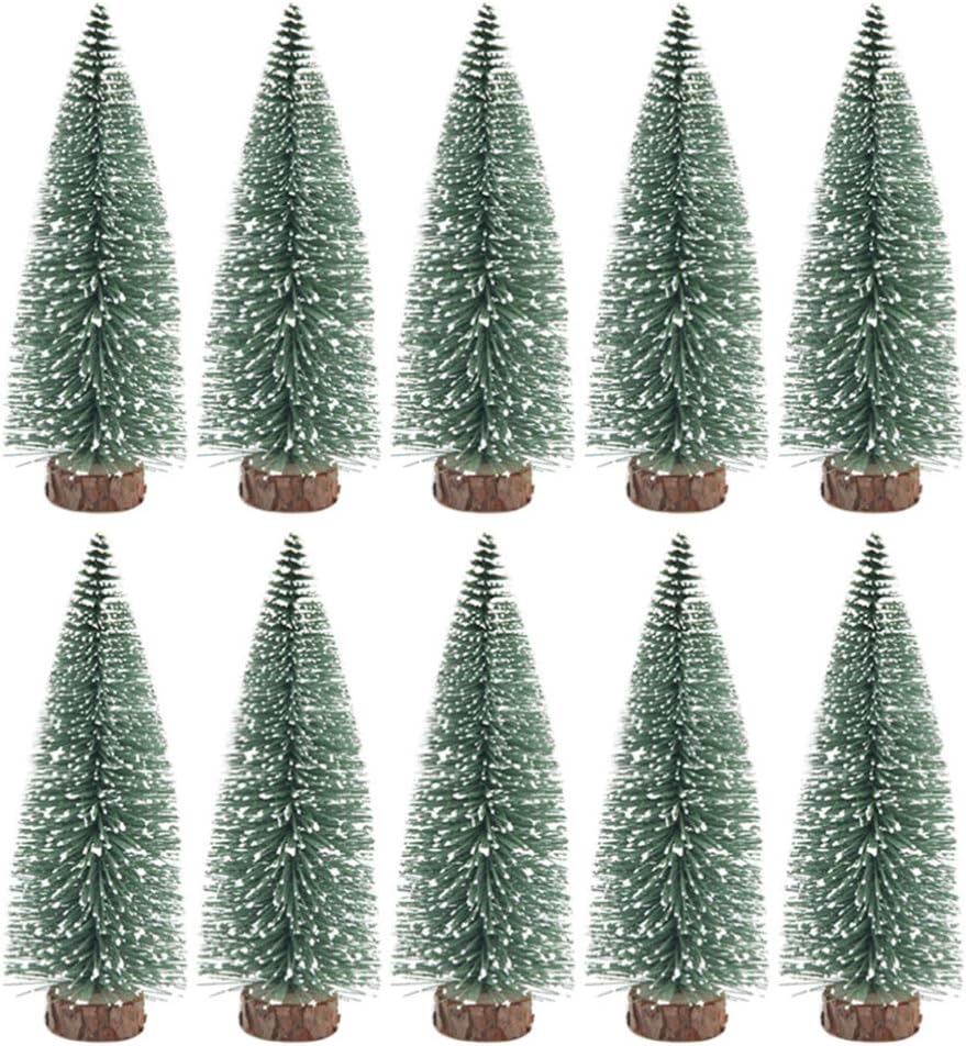 10pcs Mini Needle Wooden Dining Table