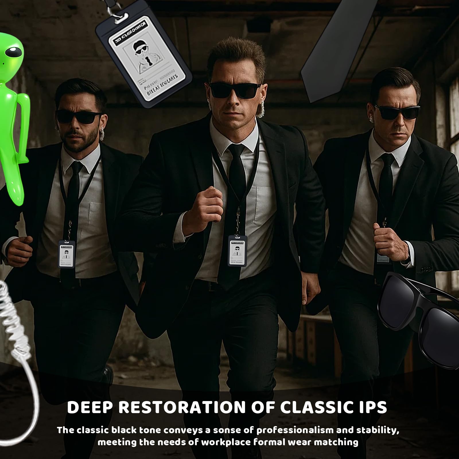 Men in Black Costume Accessories, Halloween Costumes - Image 4