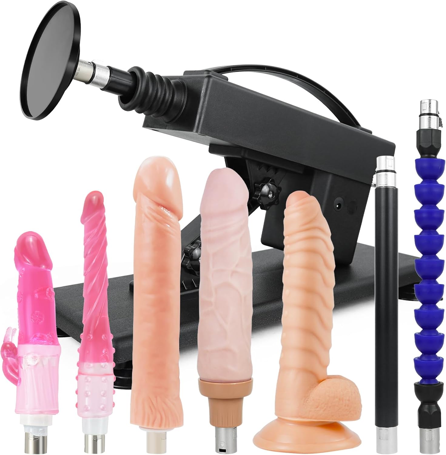 Sex Machine Automatic Dildo Machine for Women and Men,Thrusting Sex Machines with 3xlr Connector Realistic Dildos Attachments Love Machine for Couple Adult Sex Toys