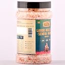 Lahori Pink Rock Salt Granules 1KG | Sendha Namak- Pure, Mineral rich helps good skin, hair & weight loss gallery image