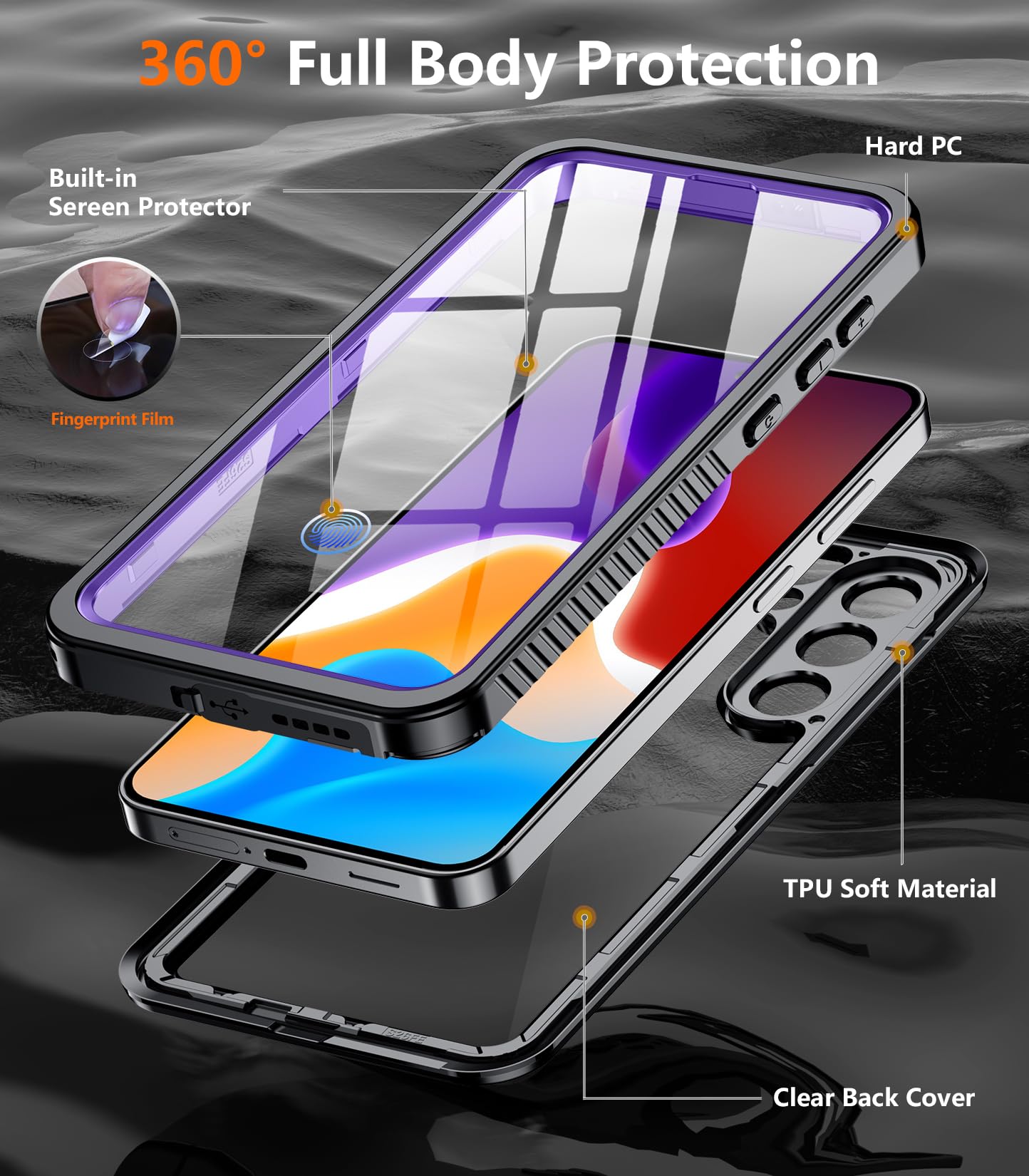 Custodia impermeabile per Samsung Galaxy S26 FE
