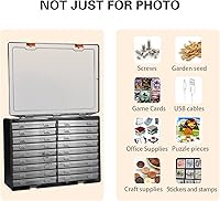 Vista 5 de Caja de almacenamiento de fotos de 4 x 6 pulgadas, 18 cajas grandes adicionales para fotos, organizador de fotos grande, caja de fotos libre