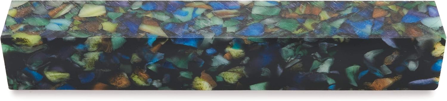Woodriver Acrylic Pen Blank, Abalone Quartz