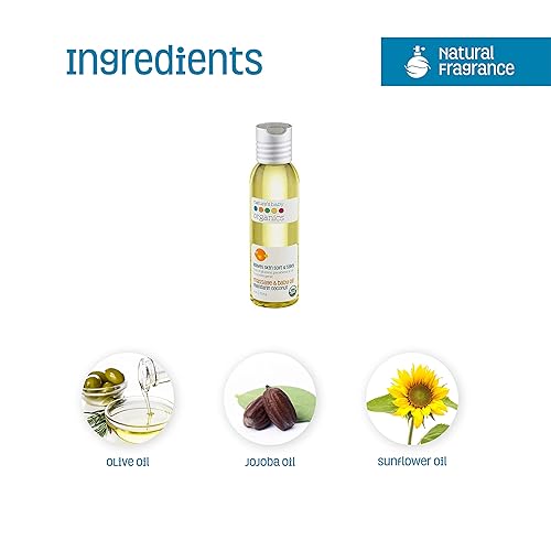Miniatura 3 de Natures Baby Organics Aceite de bebé  Aceite de bebé calmante e hidratante  sin aceite mineral y no grasoso  piel suave y saludable  Aceite de