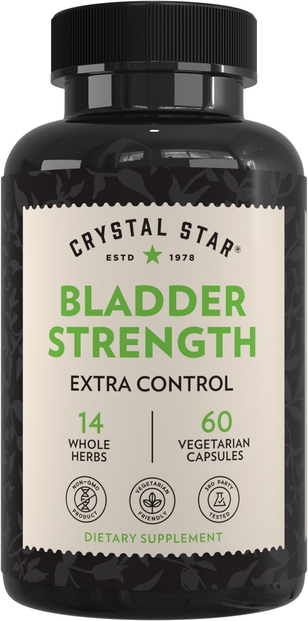 Crystal Star Bladder Strength, 60 Vegetarian Capsules
