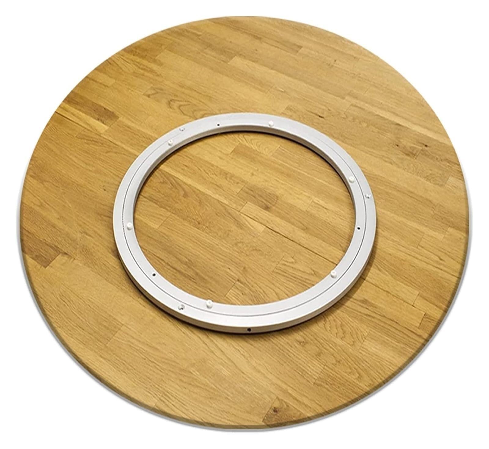 Plateau tournant en métal de 350mm avec roulement de support carrousel robuste