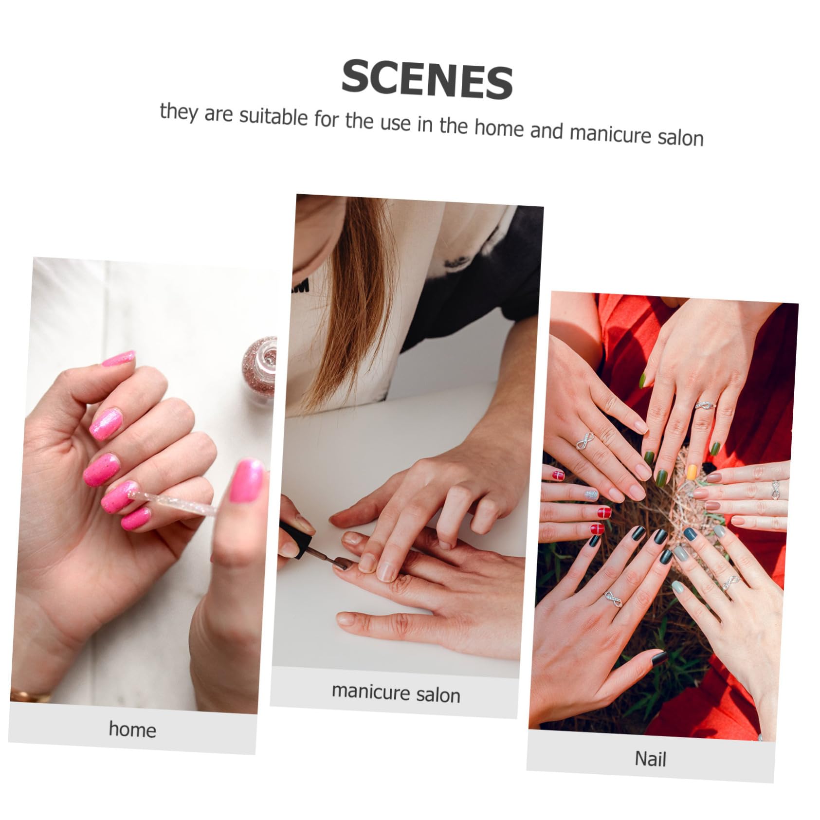 5 Set per Unghie Decorazioni Cristallo per Nail Art per Manicure e Crafting Utilizzabili per Decorazioni Smartphone e Scrapbooking