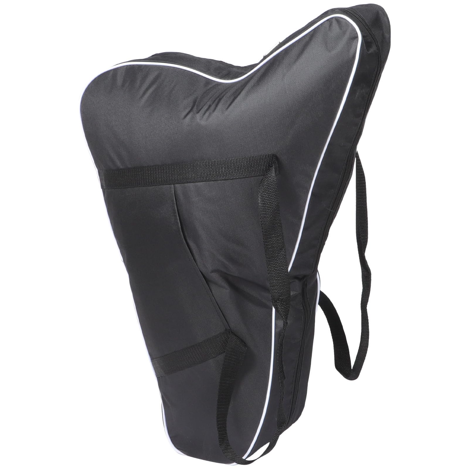 Étui de Transport pour Harpe-lyre en Tissu Oxford Noir, Paquet de Rangement Épais et Rembourré, Pratique et Résistant aux Rayures pour 19 Cordes et 15 Cordes